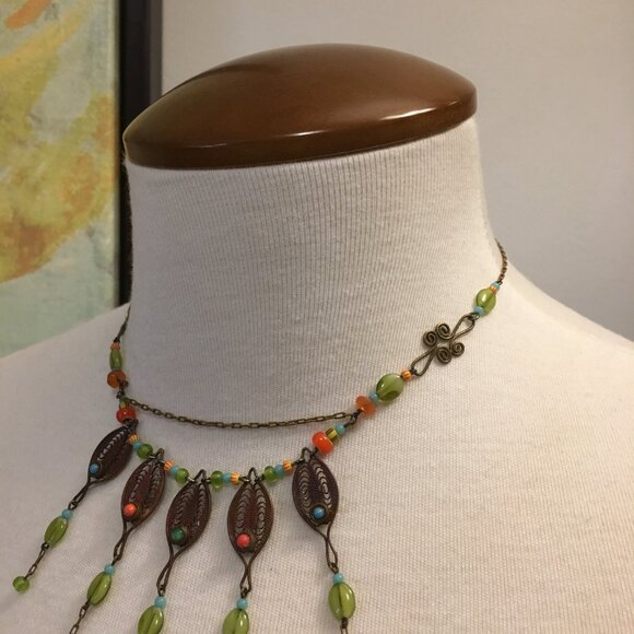 Little Mermaid Boutique Artisan Handmade OAK Necklace - Picture 3 of 10